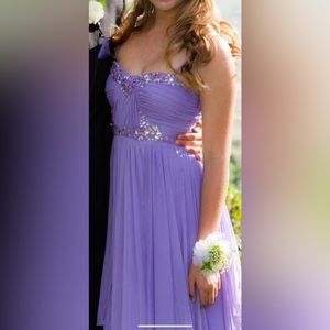 Lavender Prom Dress